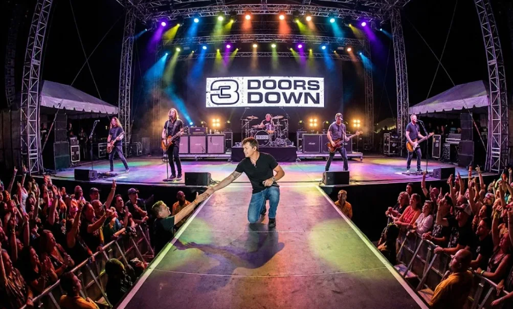 At the peak of their career, 3 Doors Down electrified audiences around the world.