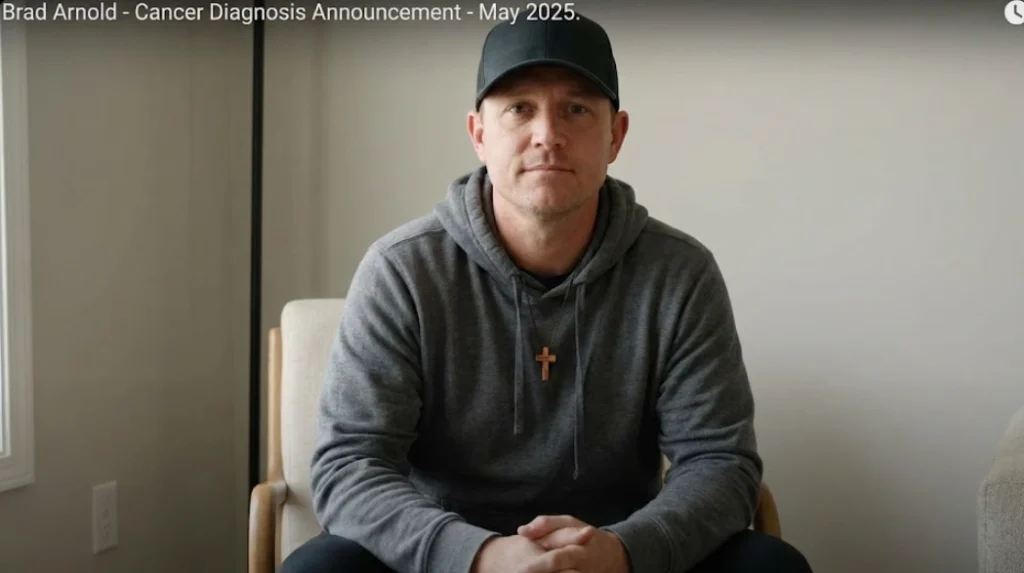 Brad Arnold bravely addressed his fans, sharing his cancer diagnosis and his unwavering faith.