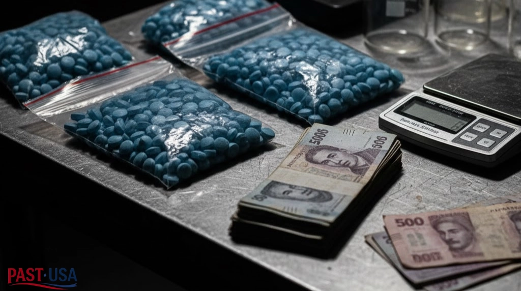 Blue fentanyl pills: The multi-billion dollar business that made him a target.