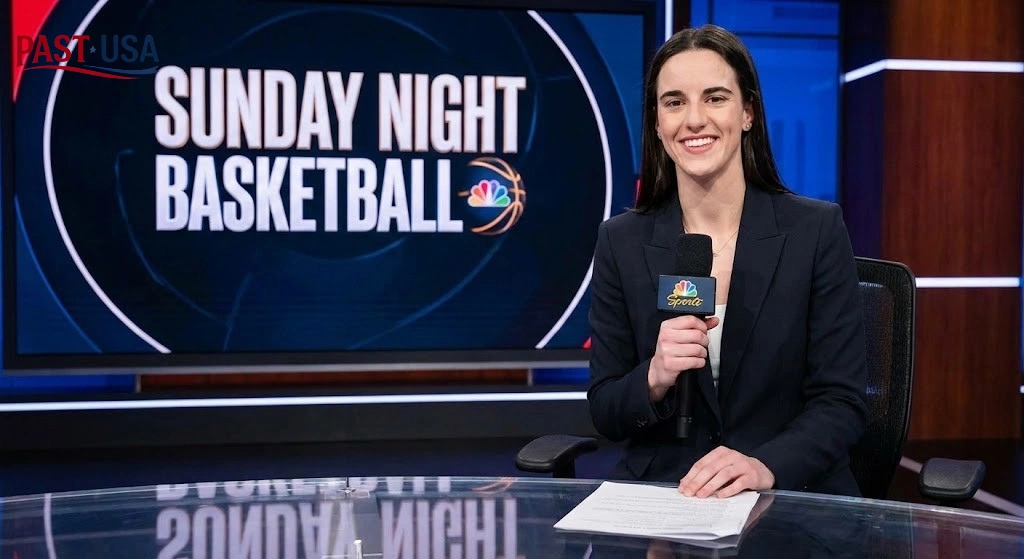 A new career path? Caitlin Clark will be bringing her basketball IQ to the NBC broadcast team as a guest analyst.