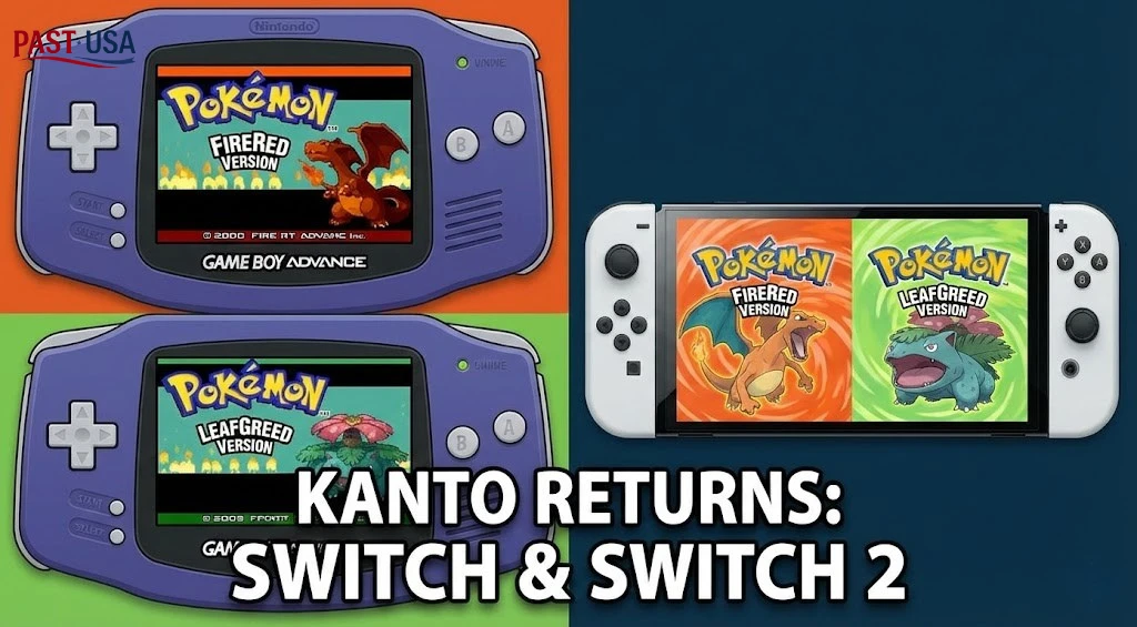 Classic Kanto adventures FireRed and LeafGreen are officially coming to the Nintendo Switch and Switch 2.