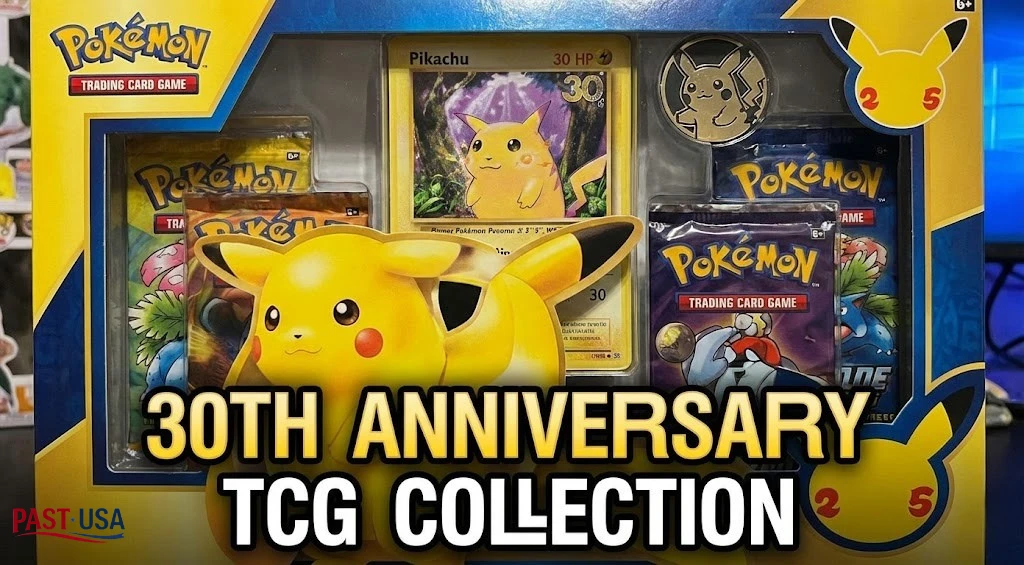 The physical Trading Card Game is celebrating with a special 30th Anniversary collection box.