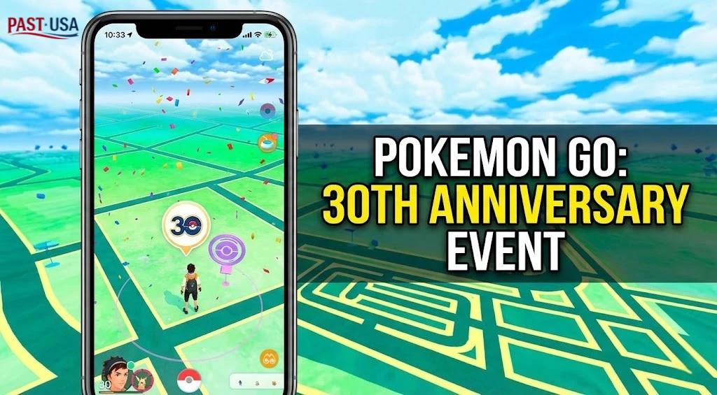 Pokemon GO players can join a massive in-game party to celebrate the 30th milestone.