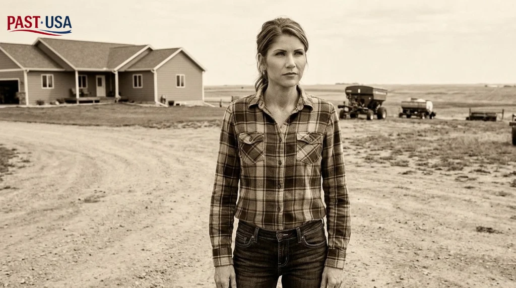 Agricultural roots shaped Noem's conservative worldview.